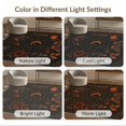 thumbnail image 7 of ODIKA 8'x10' Washable Area Rug Midnight Black Mystical Autumn Design Elegant Celestial with Seasonal Accents for Dining Room, Large Office, Lounge, Non-Slip Chair-Friendly Mat, 7 of 7