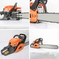 thumbnail image 6 of YNCE 58CC 20 Inch Gas Chainsaw 2-Stroke Gasoline Powered Chain Saw with Handheld Cordless Gas-Powered Chain Saws Chainsaws for Cutting Forest Trees Wood, Garden, Farm Cutting, 6 of 8