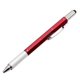 thumbnail image 1 of Destornillador Infidev con calibrador, bolígrafo multifuncional 6 en 1, nivel, escala y lápiz óptico, el mejor regalo para hombres y mujeres, multiherramienta de aluminio para el hogar, la oficina y, 1 of 4