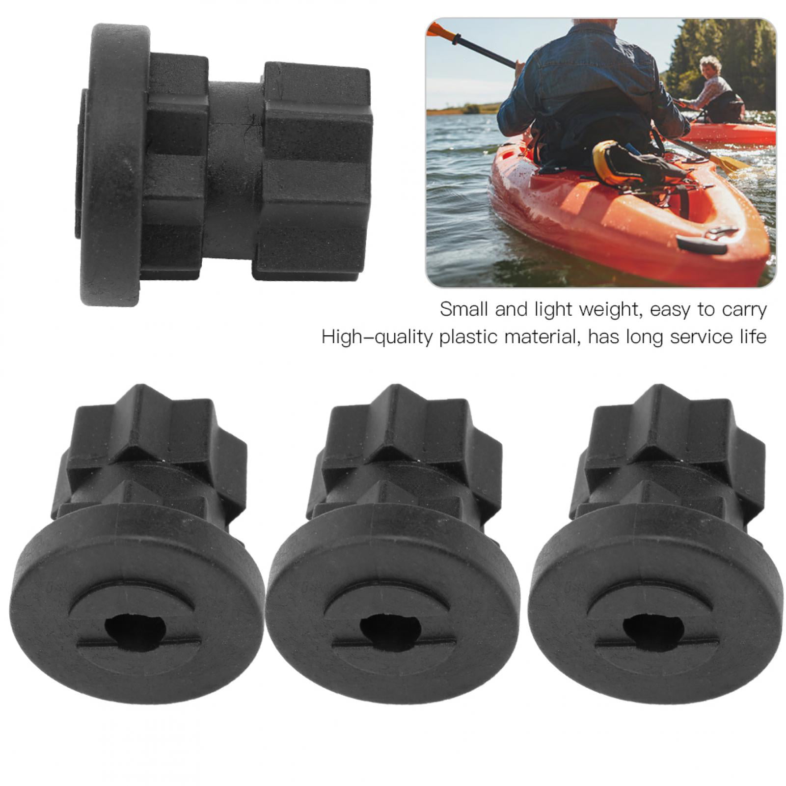4x Inflatable Kayak Engine Holder Outboard Motor Stand Support Patch Clip 