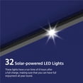 thumbnail image 6 of Yaheetech 11FT Outdoor Patio Umbrella with 32 LED Lights and Push Button Tilt, Navy Blue, 6 of 7