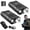 2PCS, variant on High-Brightness Pocket Dual-Module Outdoor Flashlight, Portable LED Flashlight with Dual Switch Spotlight and Floodlight, 4 LED Beads, Magnetic Base, Battery Indicator for Hiking & Outdoor