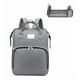 thumbnail image 1 of Mochila Xtellar Pañalera Cuna Impermeable Multifunción Bebe Viaje Color Gris, 1 of 4