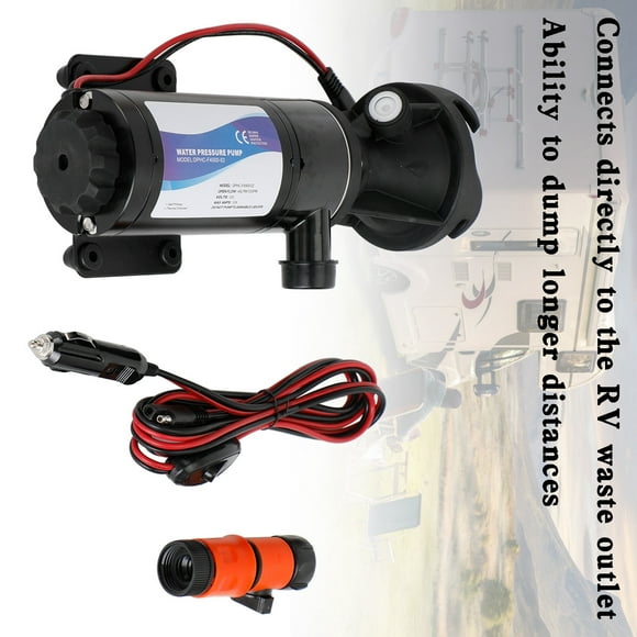 12V Portable Macerator Pump For RV Waste Water Processor