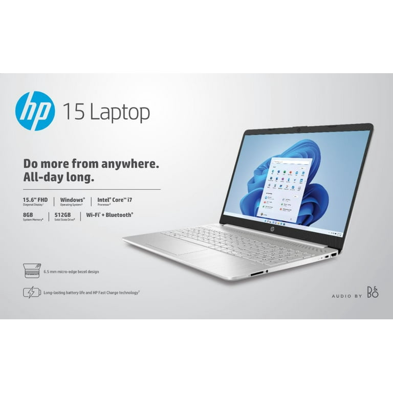 HP 14 FHD Pavilion x360 Laptop, Intel Core i5-1235U, 8GB, 256GB, Silver,  Windows 11, 14-dy2050wm