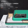 thumbnail image 4 of Case for Xiaomi 11T/11T Pro, Dual Layer Hard Military Phone Case with 360 Degree Ring Stand Silicone Bumper (Camera Protection) Magnetic Car Holder Protective Phone Cover Protector - Green, 4 of 15