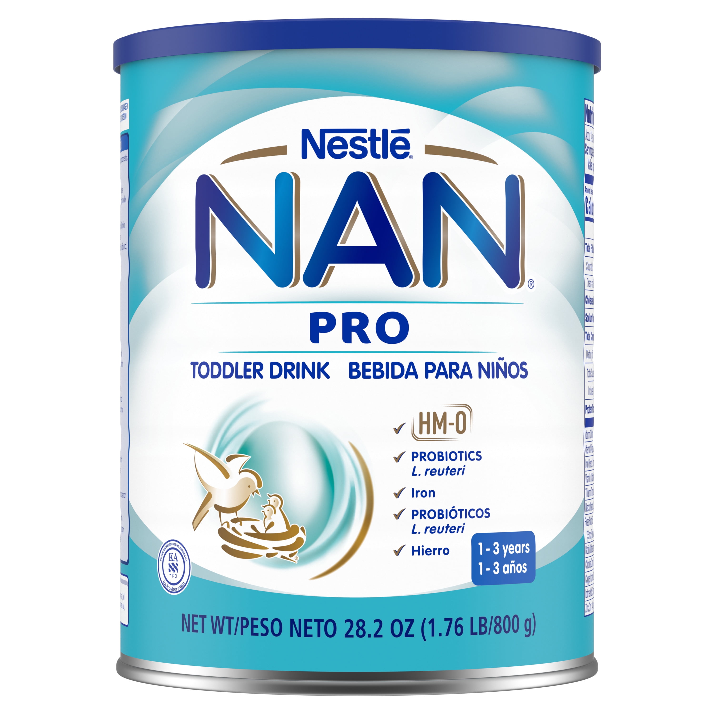 NAN Pro Toddler Drink HMO 28.2oz 