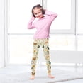 thumbnail image 5 of joogoo Girls' Leggings Spring Butterflies Floral-a10 Yoga Pants 5T, 5 of 8