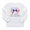 Cloud White, variant on - Half Filipino Half American Long Sleeve T Shirt - Long Sleeve Infant T-Shirt