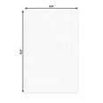thumbnail image 2 of Oyster Shell White 5.5x8.5 Uncut Art Mat Board - No Opening - 25 Mats, 2 of 7