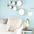 thumbnail image 3 of CosmoLiving by Cosmopolitan 12", 10", 8", 7", 6" Silver Wall Mirror, Set of 7, 3 of 8