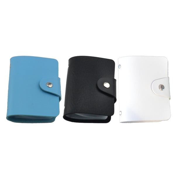 Tarjetero, funda protectora de plástico transparente para tarjetero pequeño, versión unisex