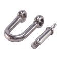 thumbnail image 3 of 10piezas M6X38mm Recto D-Grillete, Corto, Acero Inoxidable AISI 316, 3 of 4