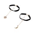 thumbnail image 1 of 2 Gargantillas Ajustables Chapadas en Aleación para de para Mujeres Y Niñas Hugo gargantilla collar, 1 of 10