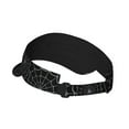 thumbnail image 3 of Xecao Spider Web Black for Adult Sun Cap offers versatile sun protection with adjustable Velcro for a secure fit., 3 of 8