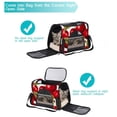 thumbnail image 5 of Cherry Durable Pet Bag with 900D Oxford Cloth Fabric, Sherpa Base, and Nylon Webbing - Size 17x10x11.8 in - Ideal for Travel and Outdoor Activities, 5 of 7