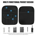 thumbnail image 2 of Server Waist Pouch, Quality Restaurant Waiter Waist Pouch Bag with Adjustable Belt, Utility Money Bag, Serving Apron, 2 of 7