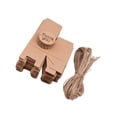 thumbnail image 1 of Kraft Candy Box Birthday Wedding gift box Favors Chocolate Gift Boxes Square, 1 of 9
