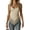 Beige #023, variant on Women Boho Fringe Sleeveless Tank Top, V-Neck Cowgirl Vest, Slim Fit Tassel Hem Cami for Western Party Outfit, M