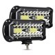 thumbnail image 1 of Barra de luz antiniebla impermeable para conducción y trabajo, Combo de focos de inundación para UTV, ATV, camión y barco, 13200LM, 40LED, 120W, 1 of 4