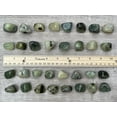thumbnail image 4 of 5 Pcs Prehnite with Rutile Tumbled Stones, Polished Natural Prehnite with Rutile Gemstone, Prehnite with Rutile Healing Crystals (Prehnite with Rutile), 4 of 9