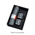 thumbnail image 4 of Frasco de vacío de Acero inoxidable Injueey 500ml Teteras Gris con 2 Tapas, 4 of 6