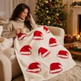 thumbnail image 5 of Eoozwa Christmas Ornaments Flannel Throw Blanket All Season Using Ultra Soft Fuzzy Plush Cozy Non-shedding Blanket for Couch Sofa Bed Camping, Ideal Gift for Adults, 5 of 7