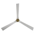 thumbnail image 5 of Torque Indoor and Outdoor 3-Blade 70in Smart Ceiling Fan in Soft Brass Matte White with Remote Control, 5 of 5