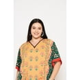 thumbnail image 6 of Oussum Women'S Plus Size Caftan Dress Long Maxi Kaftan Loungewear, Size Fit 1X-3X, 6 of 8