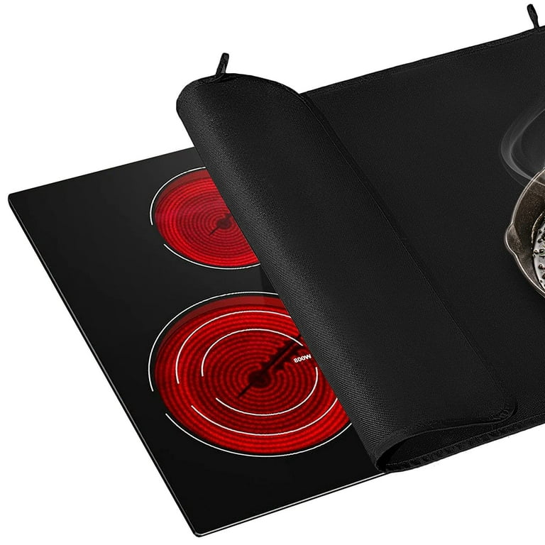 Electric Stove Cover, Silicone Stove Top Protector Easy Cleaning