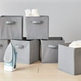 thumbnail image 4 of Cubos de almacenamiento plegables, asas cosidas de fácil agarre para un manejo y transporte suaves, 4 of 5