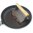 Norpro Cast Iron Bacon and Burger Press for Round Grill