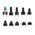 thumbnail image 4 of 10 Types Valeurs 180PCS Tactile Bouton-Poussoir -Déclencheur Mini Tact Momentané Assortiment, 4 of 7