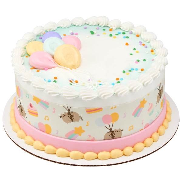 Pusheen Images Edible Cake Border for Sides of Cake