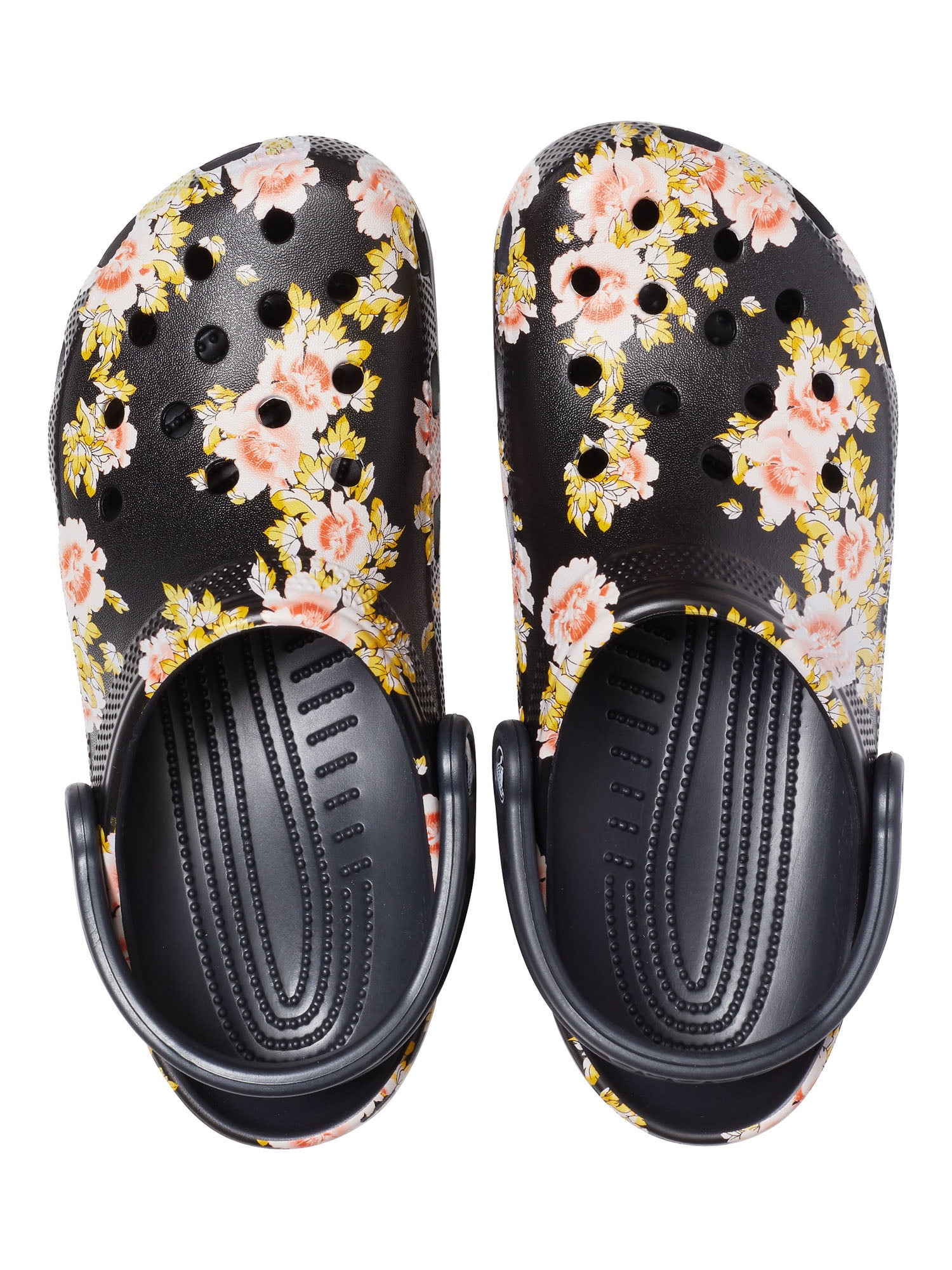 classic floral crocs