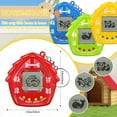 thumbnail image 2 of BESTSKY 2026 New 4Pieces Nano Pet Keychain Electronic Pets Nostalgic Virtual Pet Nano Digital Pet Keyring Retro Handheld Game Machine for Boys Girls Adults,2.2X2.2In 168 Pets,Red Blue Yellow Green, 2 of 7