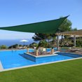 thumbnail image 2 of Triangular 3*3*3m vela de sombra jardín piscina exterior patio Oxford, 2 of 6