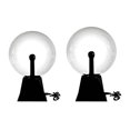 thumbnail image 1 of 2 Piezas De Bolas De Plasma Sunnimix Globo De Ciencia Divertido Luz de esfera redonda de globo, 1 of 5