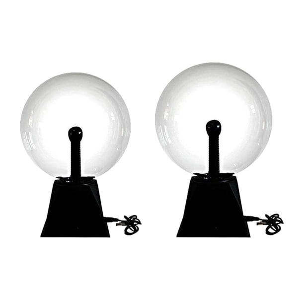 2 Piezas De Bolas De Plasma Sunnimix Globo De Ciencia Divertido Luz de esfera redonda de globo