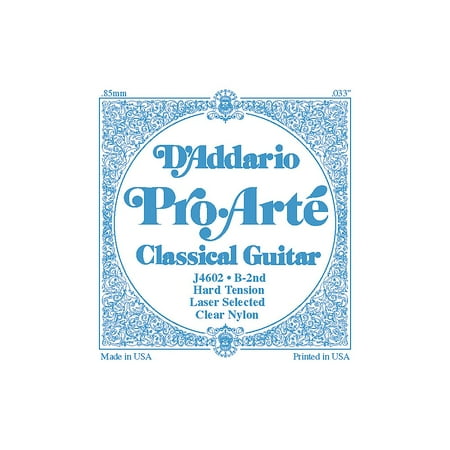D'Addario J46 B-2 Pro-Arte Clear Hard Single Classical Guitar String