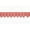 UB053_Coral, variant on Altotux 2" Pink Black Gray Mauve Maroon Venice Guipure Lace Sewing Trim By Yard (Red)