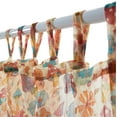 thumbnail image 3 of Urban Shop 38" x 84" Sheer Single Curtain Panel, Mushroom Print, 3 of 8