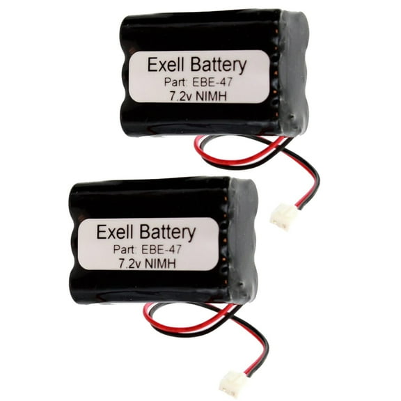 2pc Exit Sign Battery for Sanyo 34051 6HRAAAU 6HRAAAU34051