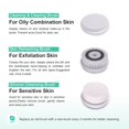 thumbnail image 3 of Cepillo facial TouchBeauty para limpieza profunda y exfoliante de la piel, 3 of 9