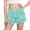 k3915-Mint Green10, variant on LIIPEE Women Shorts Casual Striped Printed High Waist Shorts With Side Pockets Summer Vacation Lightweight Comfortable Soft Breathable Daily Shorts,Red,L