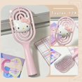 thumbnail image 2 of Kawaii Sanrio Hello Kitty Airbag Comb Anime Kuromi My Melody Rib Stereotyping Comb Exquisite Wet and Dry Massage Comb Y2K Girls, 2 of 10