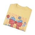 thumbnail image 3 of Coquette 4th of July America Bows Comfort Colors Shirt, 3 of 5