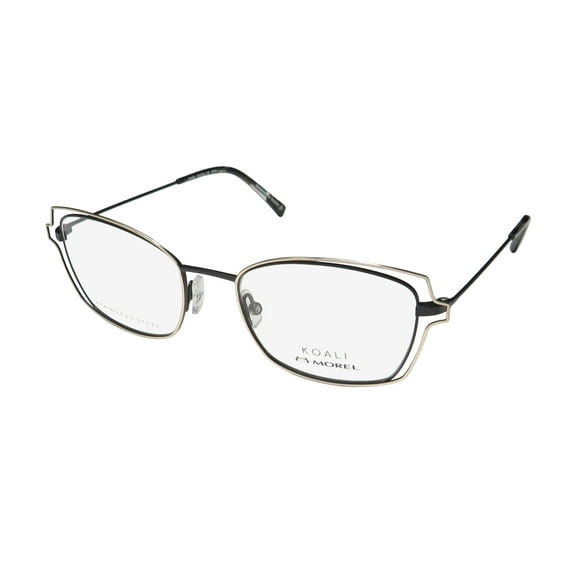 NEW KOALI 20059K WOMENS/LADIES DESIGNER FULL-RIM BLACK / GOLD FRAME DEMO LENSES 52-19-140 EYEGLASSES/EYEGLASS FRAME