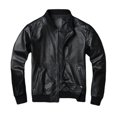 thumbnail image 4 of Nueva chaqueta bomber genuina de primavera y otoño 2024 para hombre, de piel de vaca, de cuero auténtico, corta y ajustada, para negocios, 4 of 4