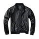 thumbnail image 4 of Nueva chaqueta bomber genuina de primavera y otoño 2024 para hombre, de piel de vaca, de cuero auténtico, corta y ajustada, para negocios, 4 of 4